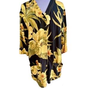 Vintage: Carole Little 80s-oversized Tunic Top - Rare! Collectible Wearable Art